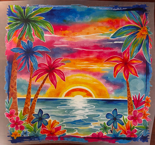 "Beach sunset"