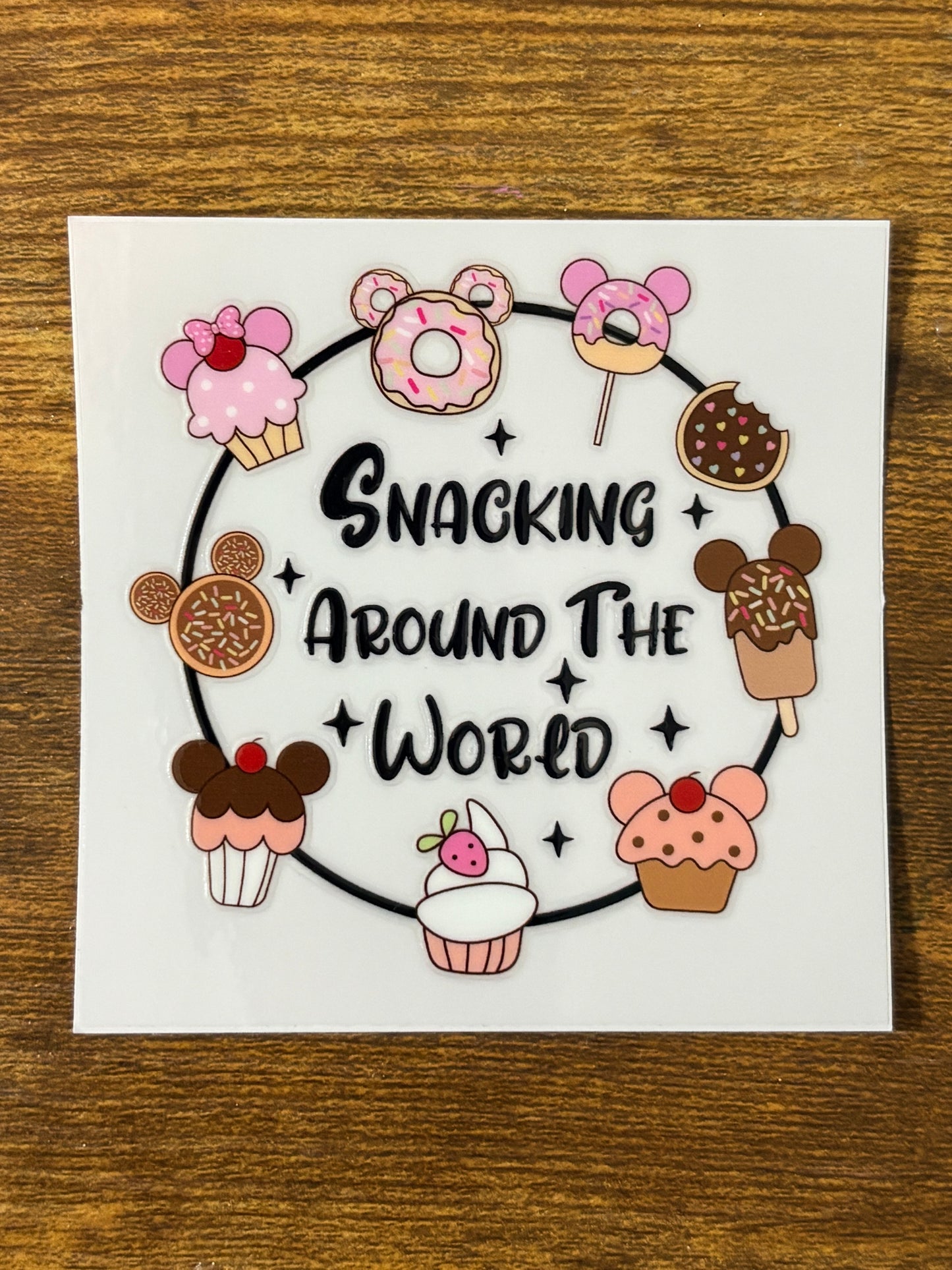 "MULTIPLE DSNY SNACKS” Decals