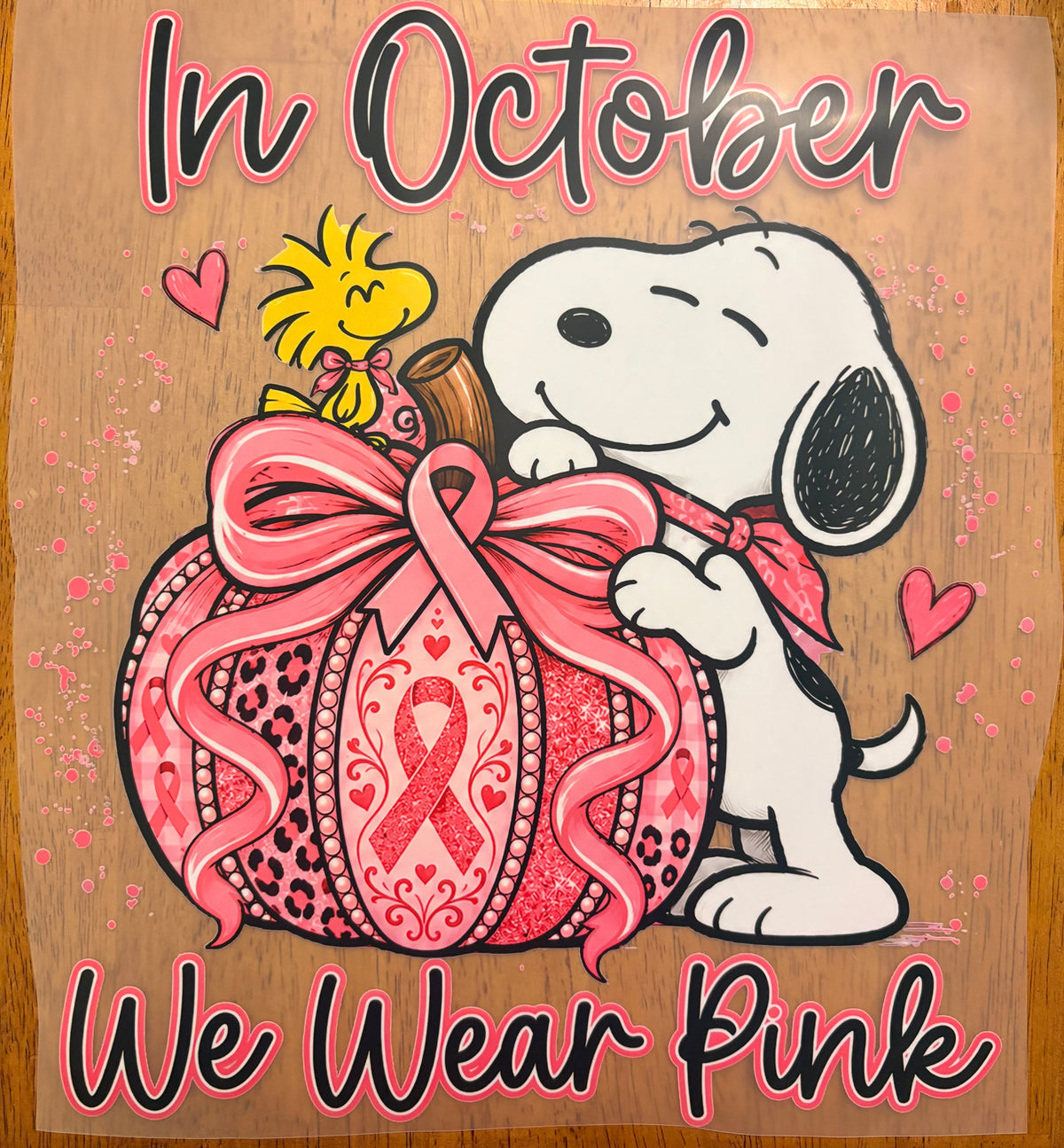 “We wear pink”