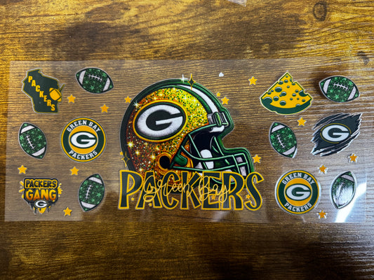 “Green bay shimmer” Wrap #237