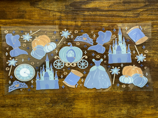 “Blue princess" Wrap #38