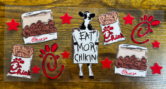 “Eat mor chikin" Wrap #92
