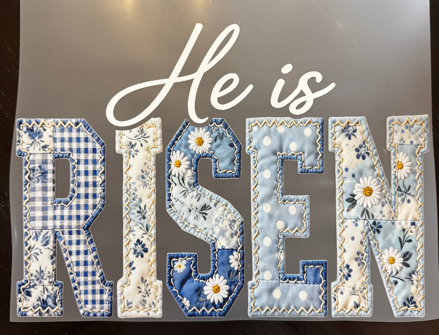 “He is risen"
