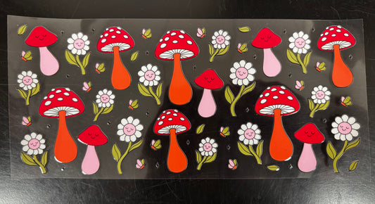 “Mushroom flowers” Wrap #133