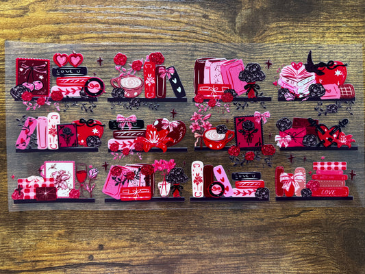 “Dark love bookshelf" Wrap #194