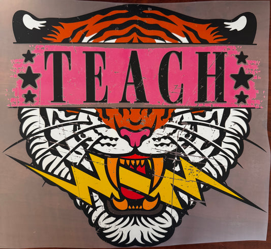 "Tiger teach"