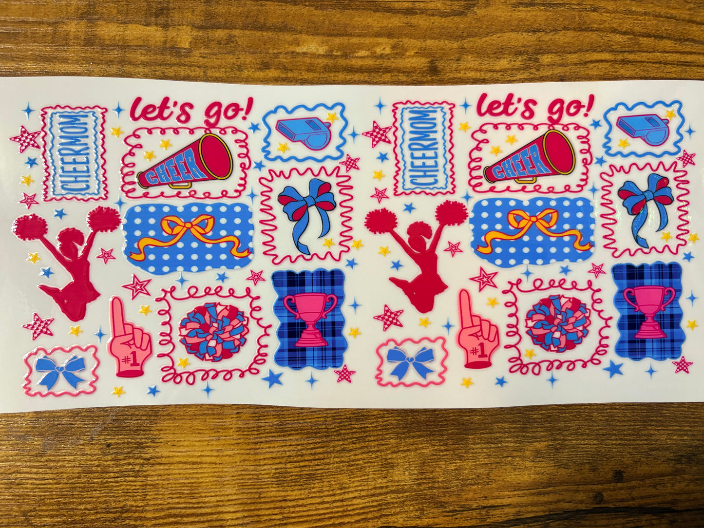 “Cheer mom” Wrap #77A
