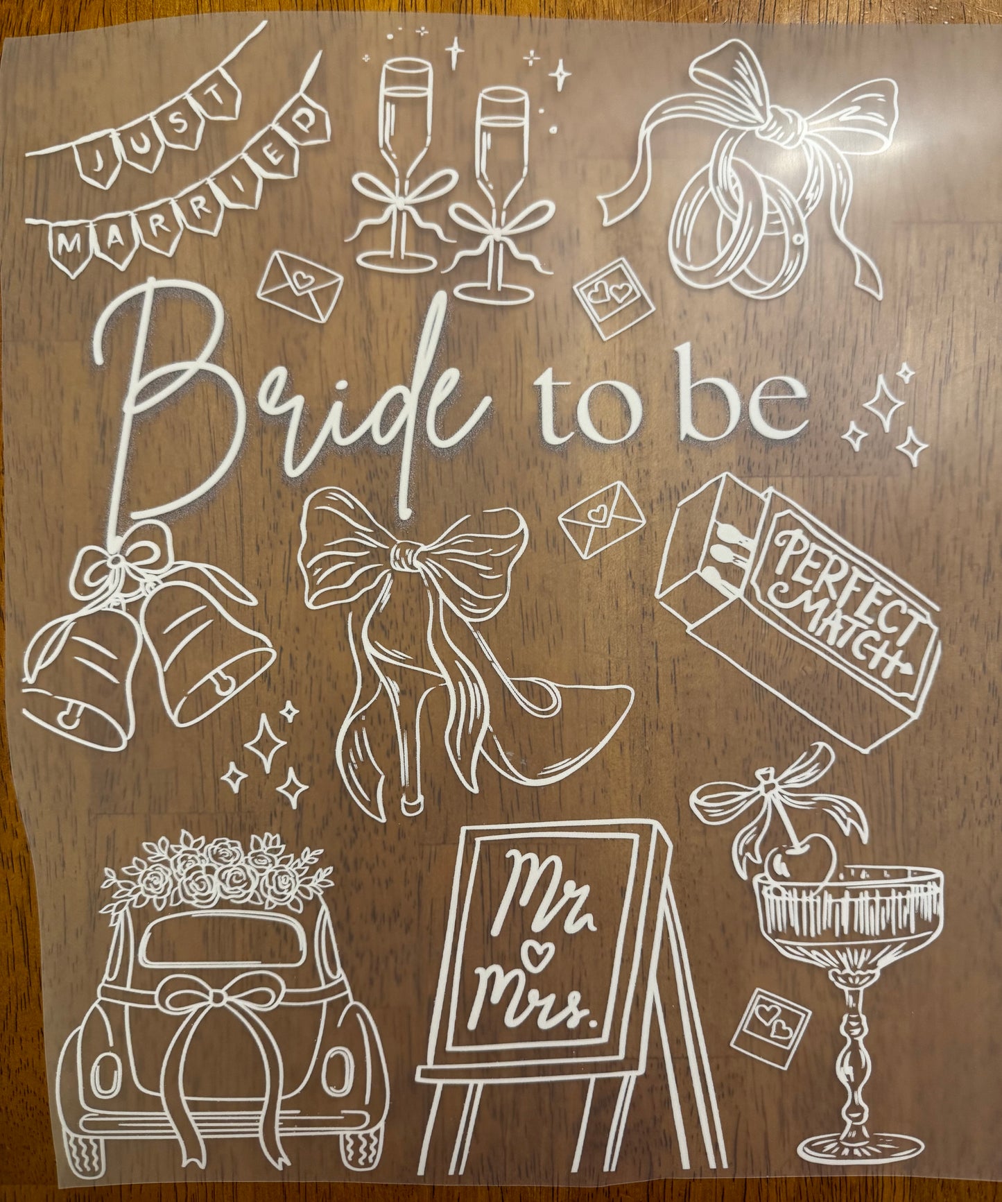 "Bride to be"