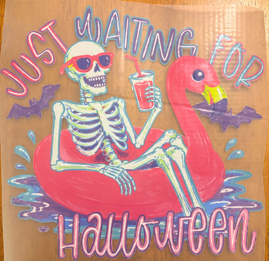 “Just waiting for halloween”