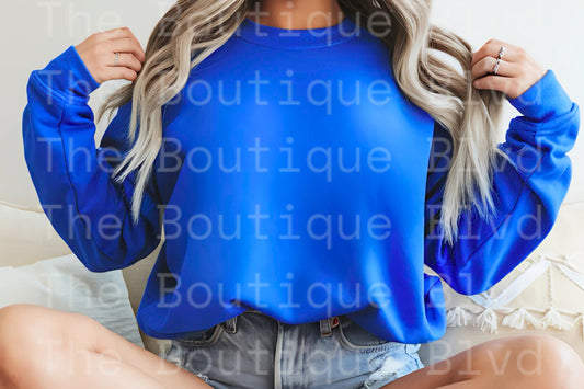PICK YOUR DESIGN *ROYAL BLUE Gildan Unisex Sweatshirt
