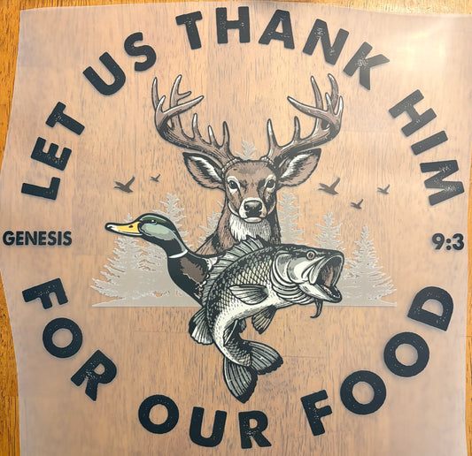 “Let us thank him”