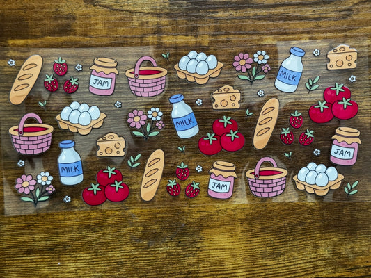 “Farmers market goods” Wrap #1