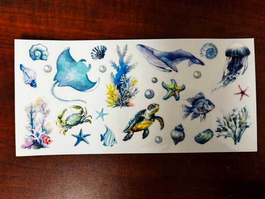“Sea variety” Wrap #224