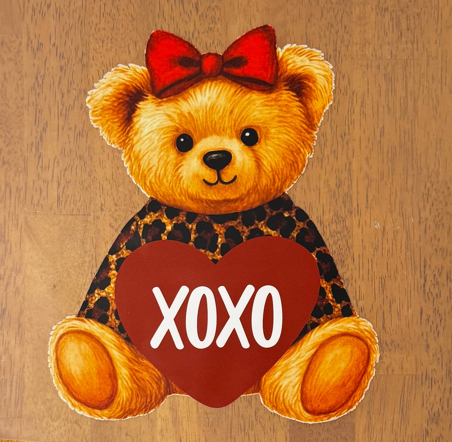 “Xoxo bear"