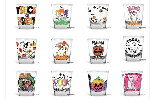 “Random” SHOT GLASS Decal