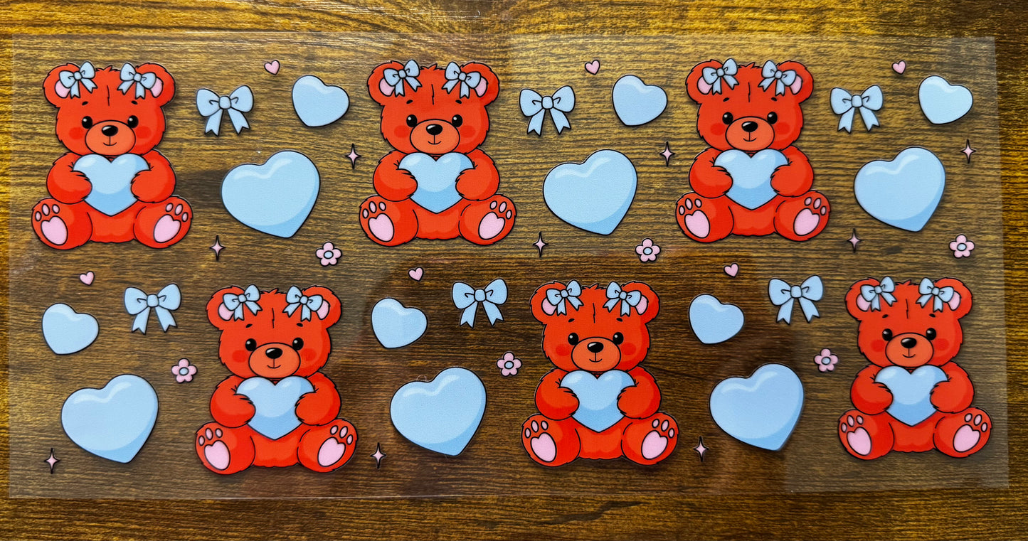 “Blue teddy" Wrap #111
