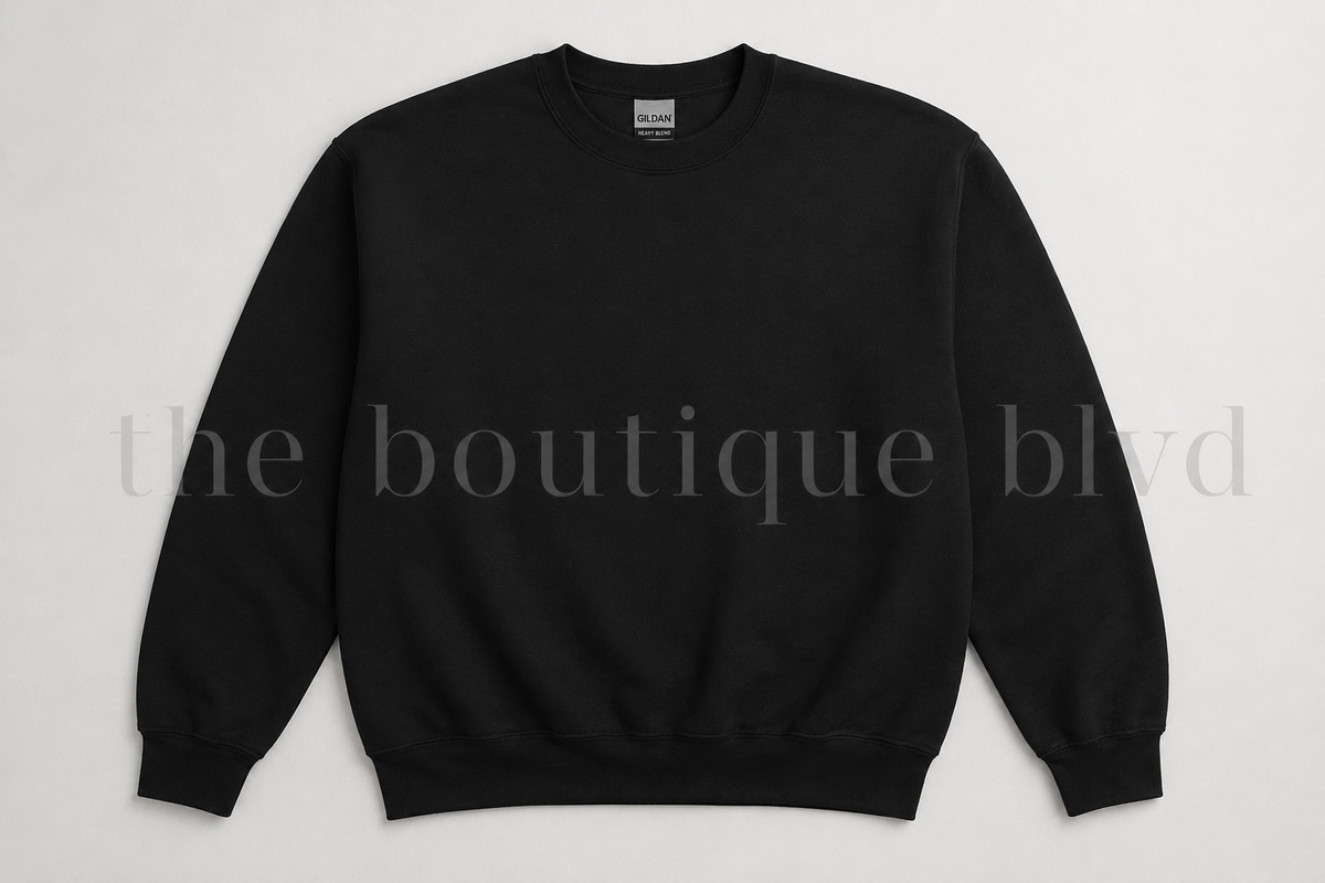 PICK YOUR DESIGN *Black Gildan Unisex Sweatshirt