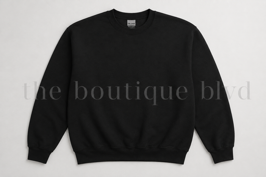 PICK YOUR DESIGN *Black Gildan Unisex Sweatshirt