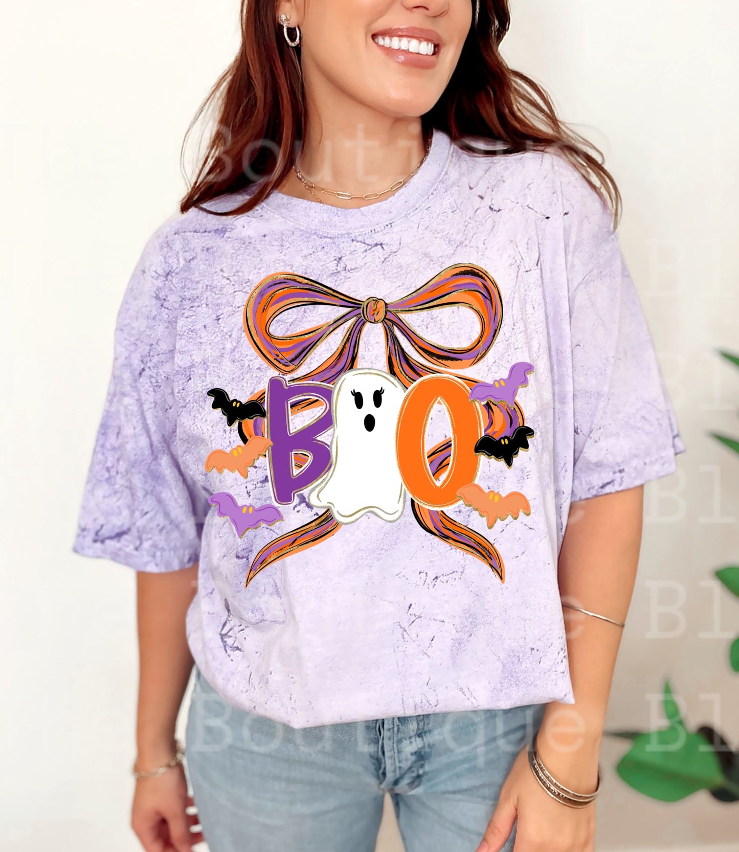 "Boo Bow" t-shirt