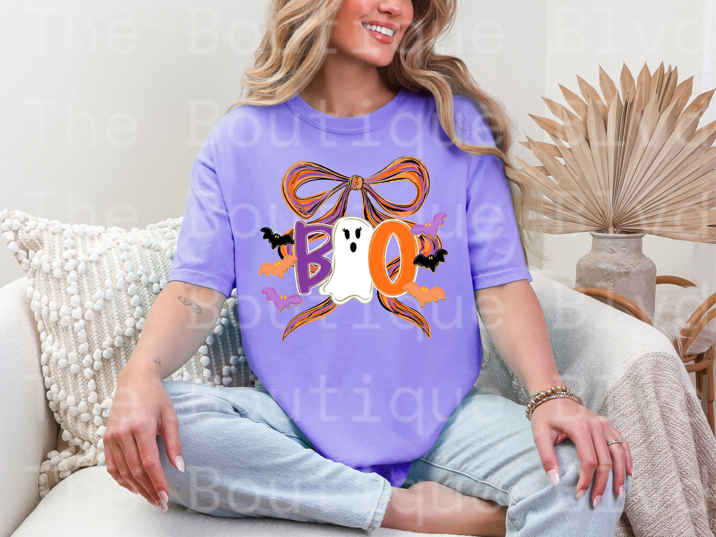 "Boo Bow" t-shirt