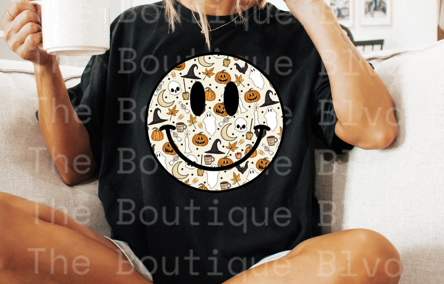 "Spooky Smiley" t-shirt
