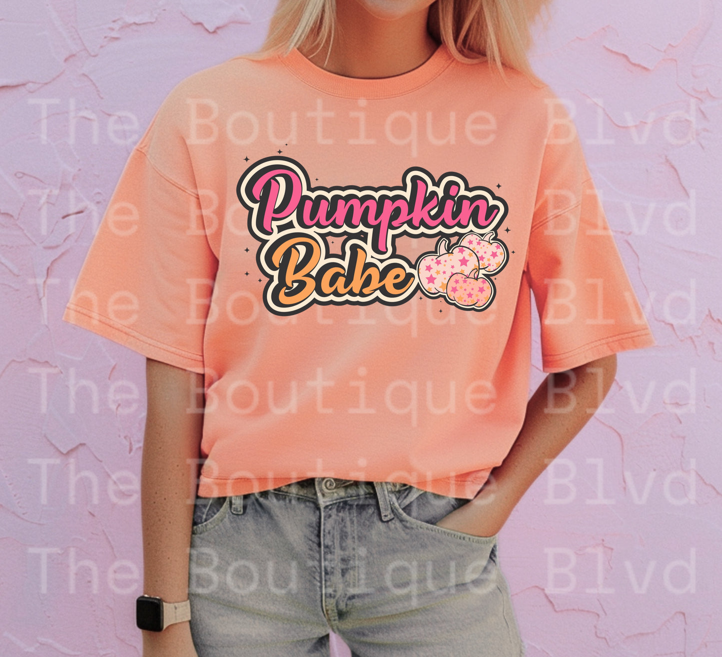 "Pumpkin babe" t-shirt