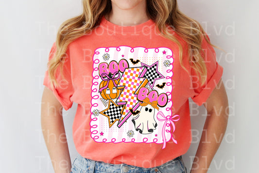 "Lightning bolt Boo" t-shirt