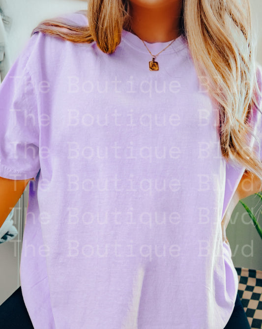 Orchid Comfort Colors Tee