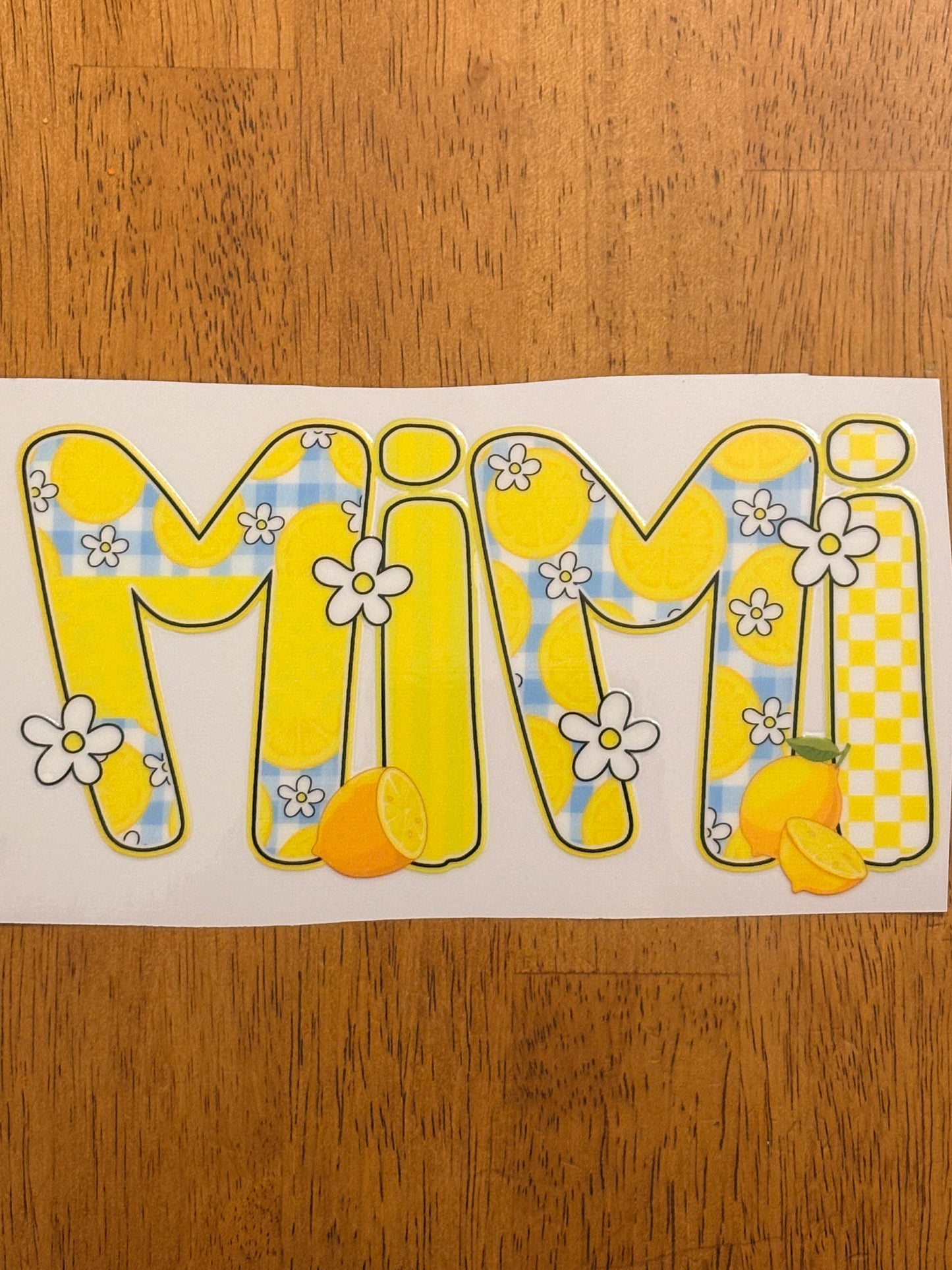 "Mimi” Decal
