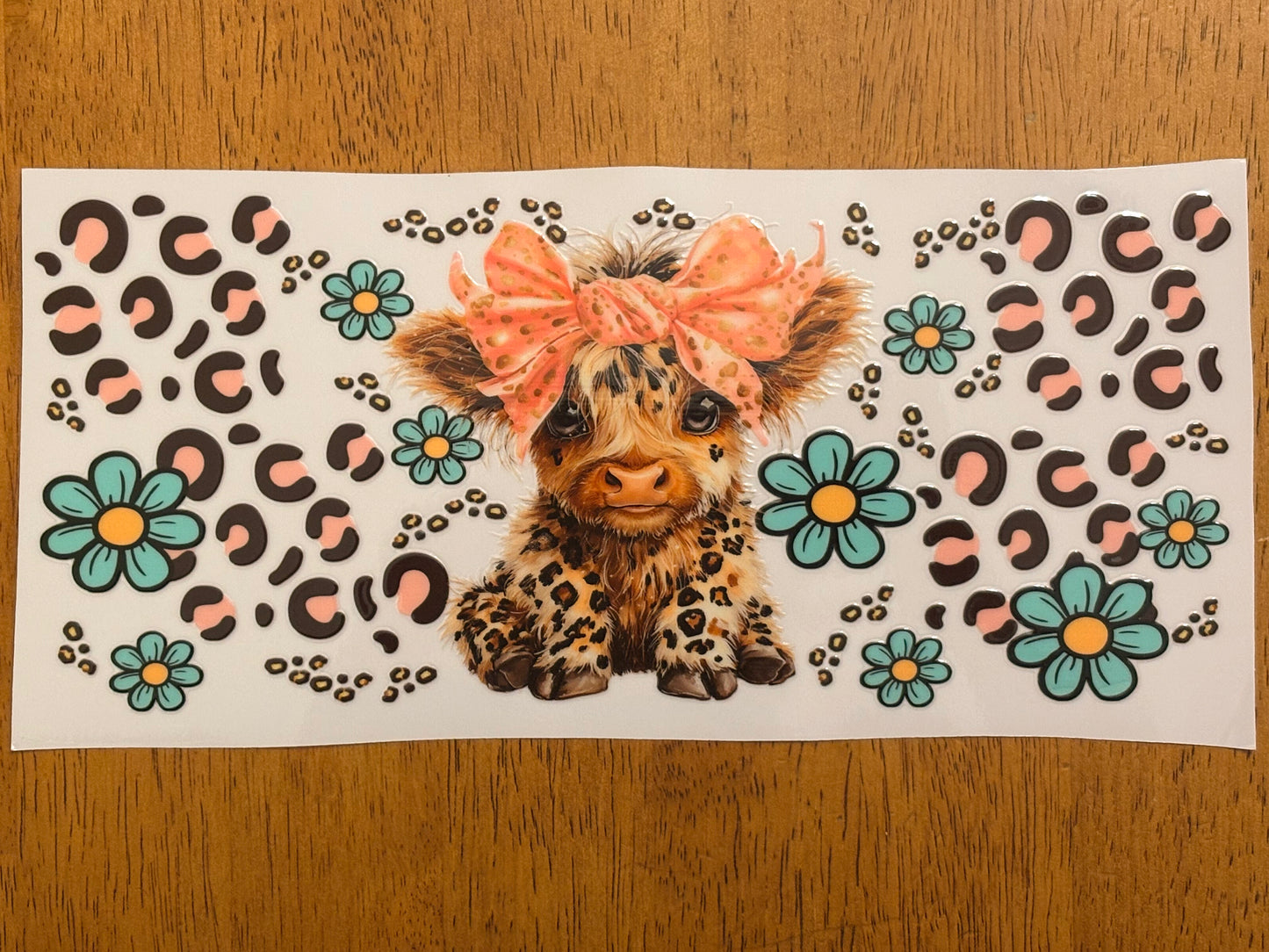 "Floral heifer” Wrap #19A