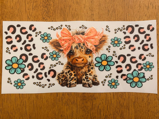"Floral heifer” Wrap #19A