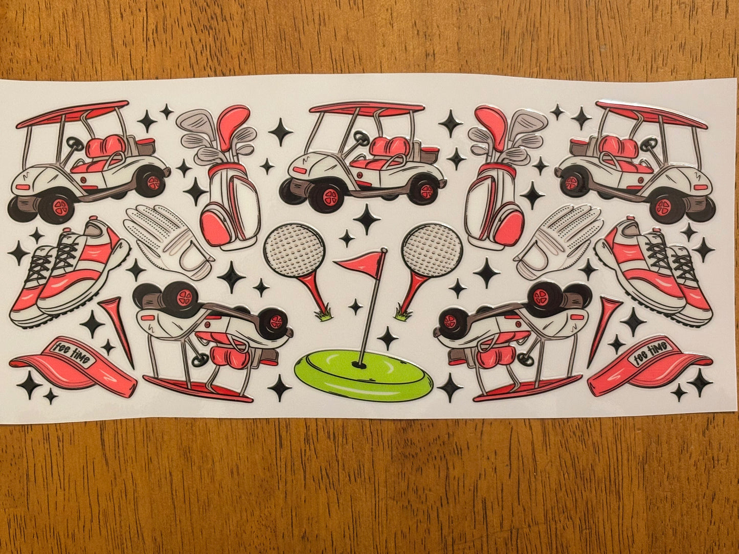 “Golf gal” Wrap #12A