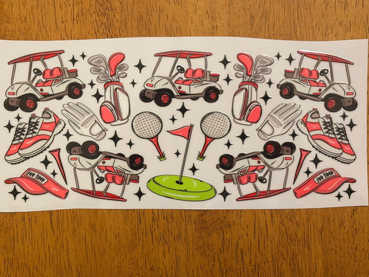 “Golf gal” Wrap #12A