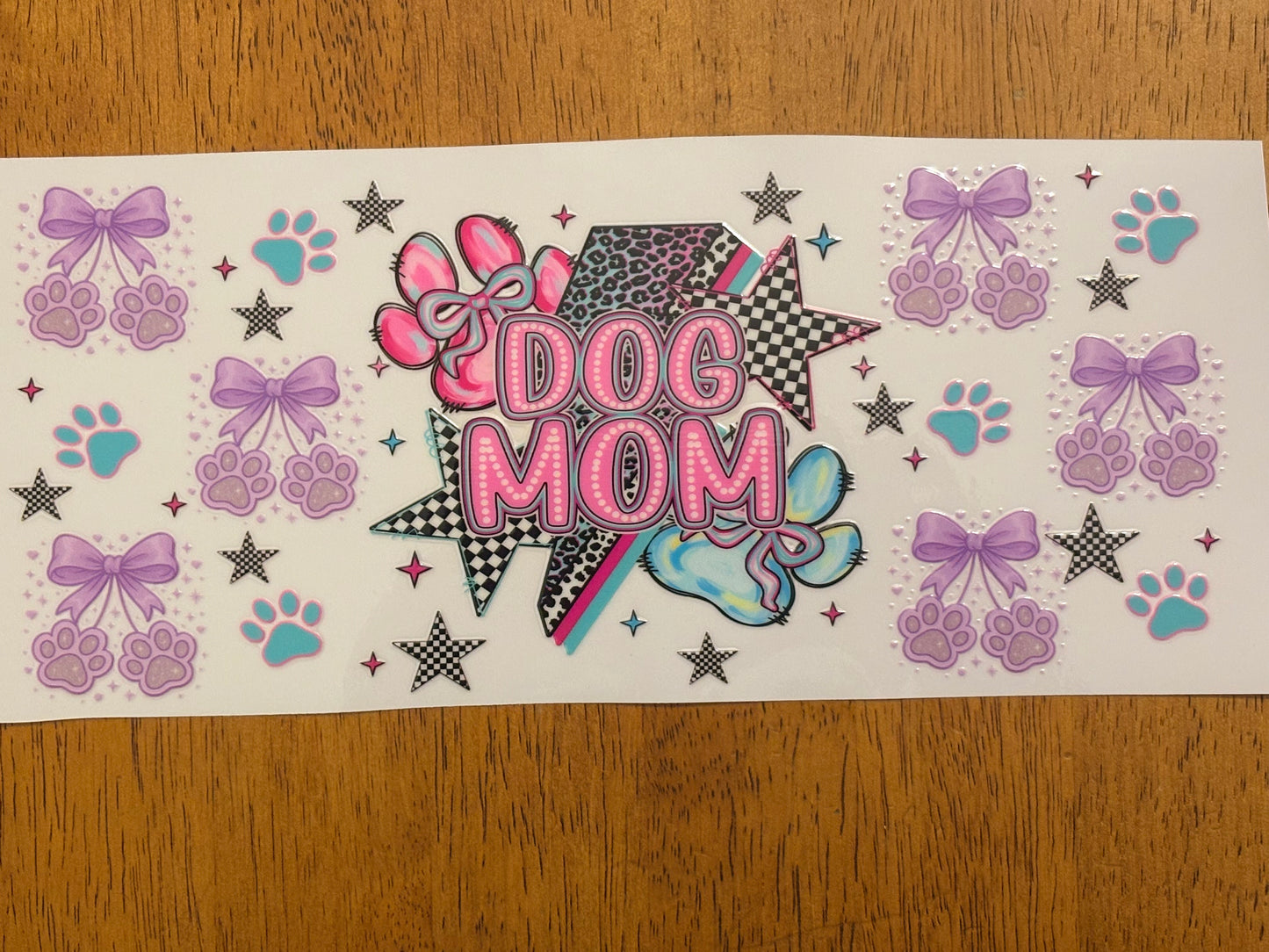 "Dog mom lighting bolt” Wrap #21A