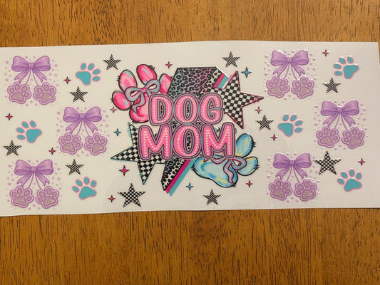 "Dog mom lighting bolt” Wrap #21A