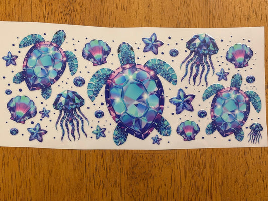 “Gemstone tutrtles” Wrap #3A
