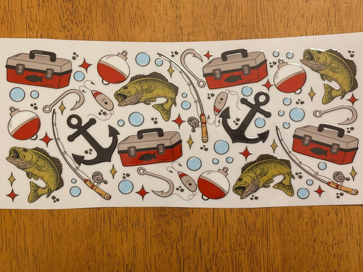 “Bass fishing” Wrap #16A