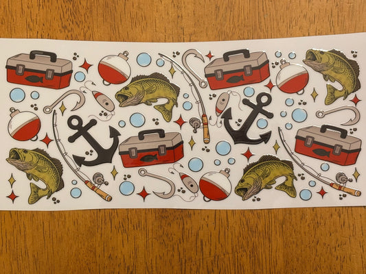 “Bass fishing” Wrap #16A