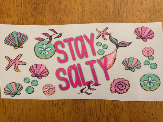 "Stay salty” Wrap #29A