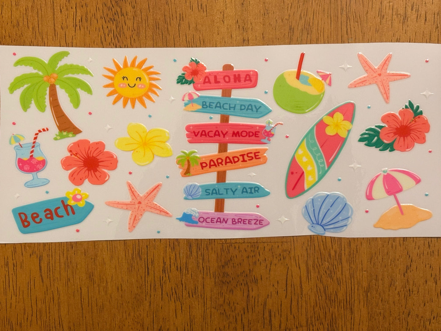 "Beach day” Wrap #34A