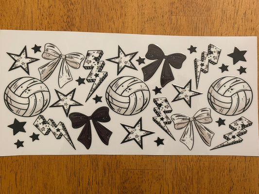 "Volleyball lover” Wrap #25A