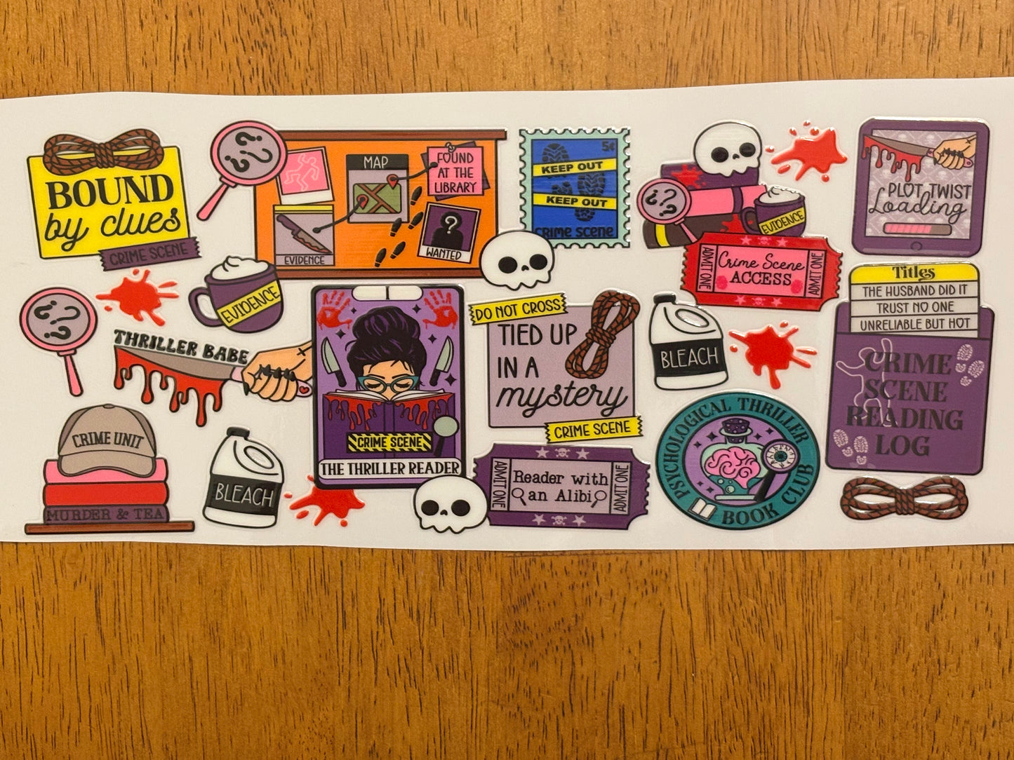 “Crime Junkie” Wrap #6A