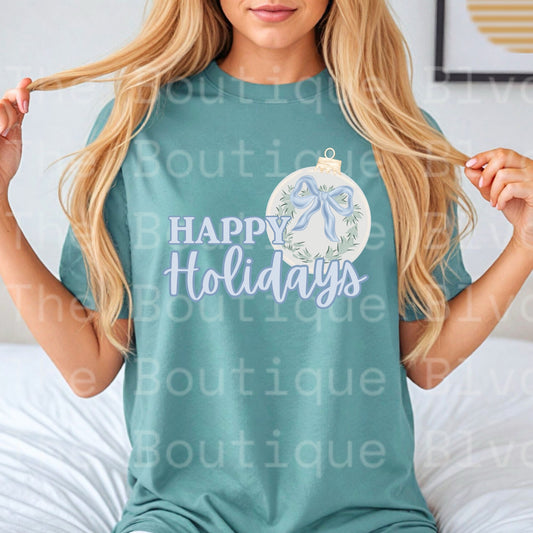“Happy Holidays” t-shirt
