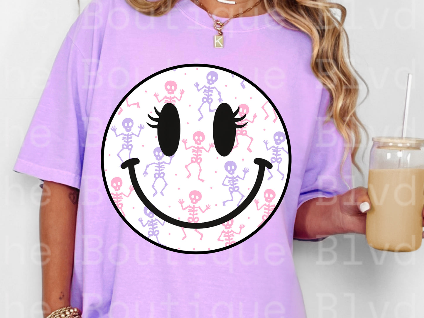 "Skelly Smiley" t-shirt