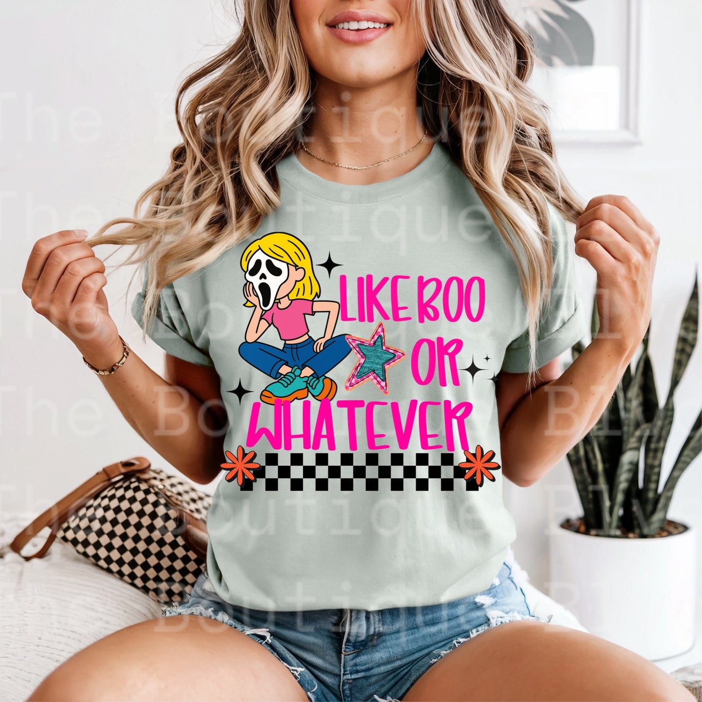 "Like boo or whatever" t-shirt