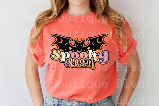 "Spooky bat season" t-shirt