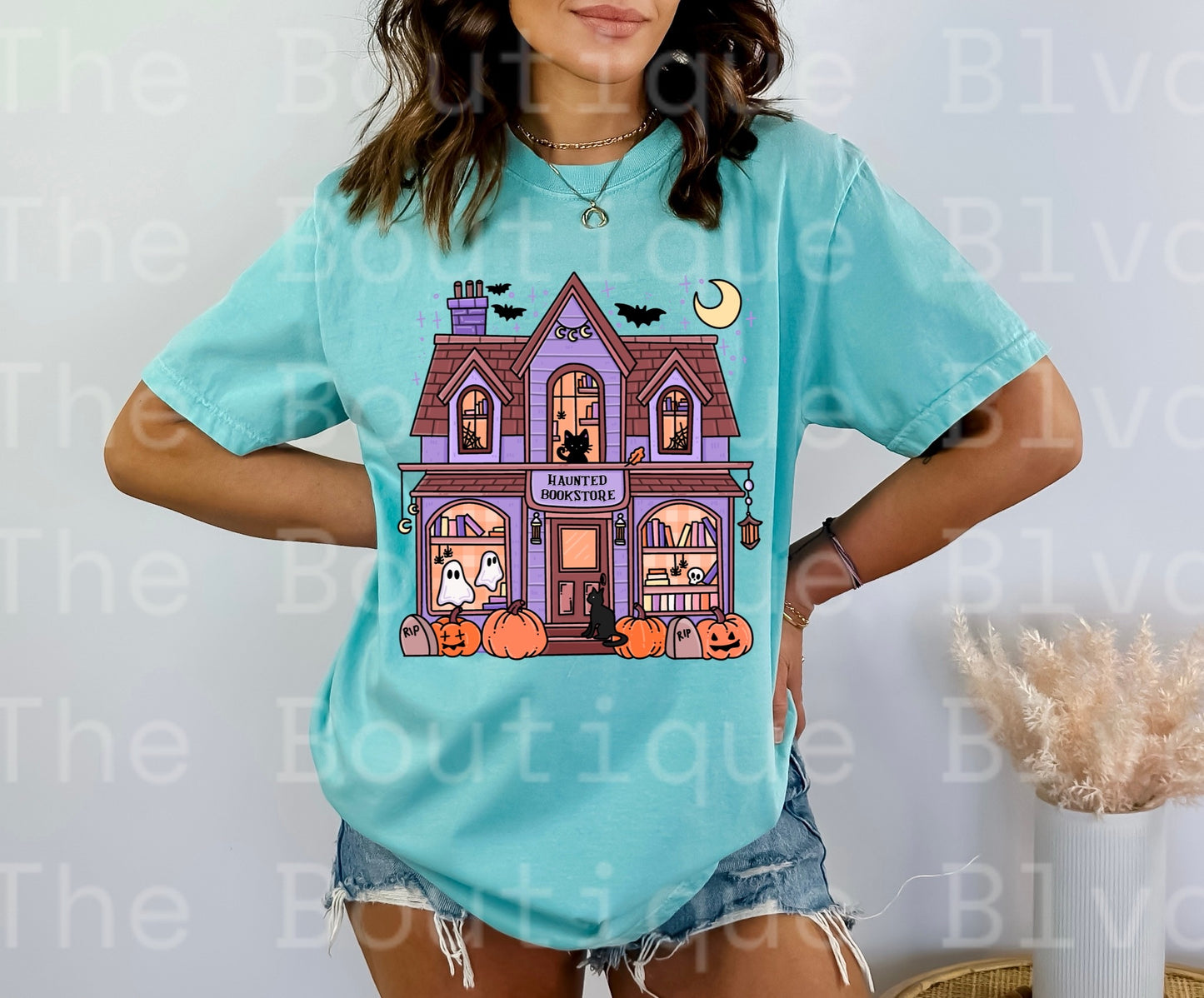 "Haunted Bookstore" t-shirt