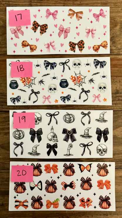 "Halloween Coquette" Wraps
