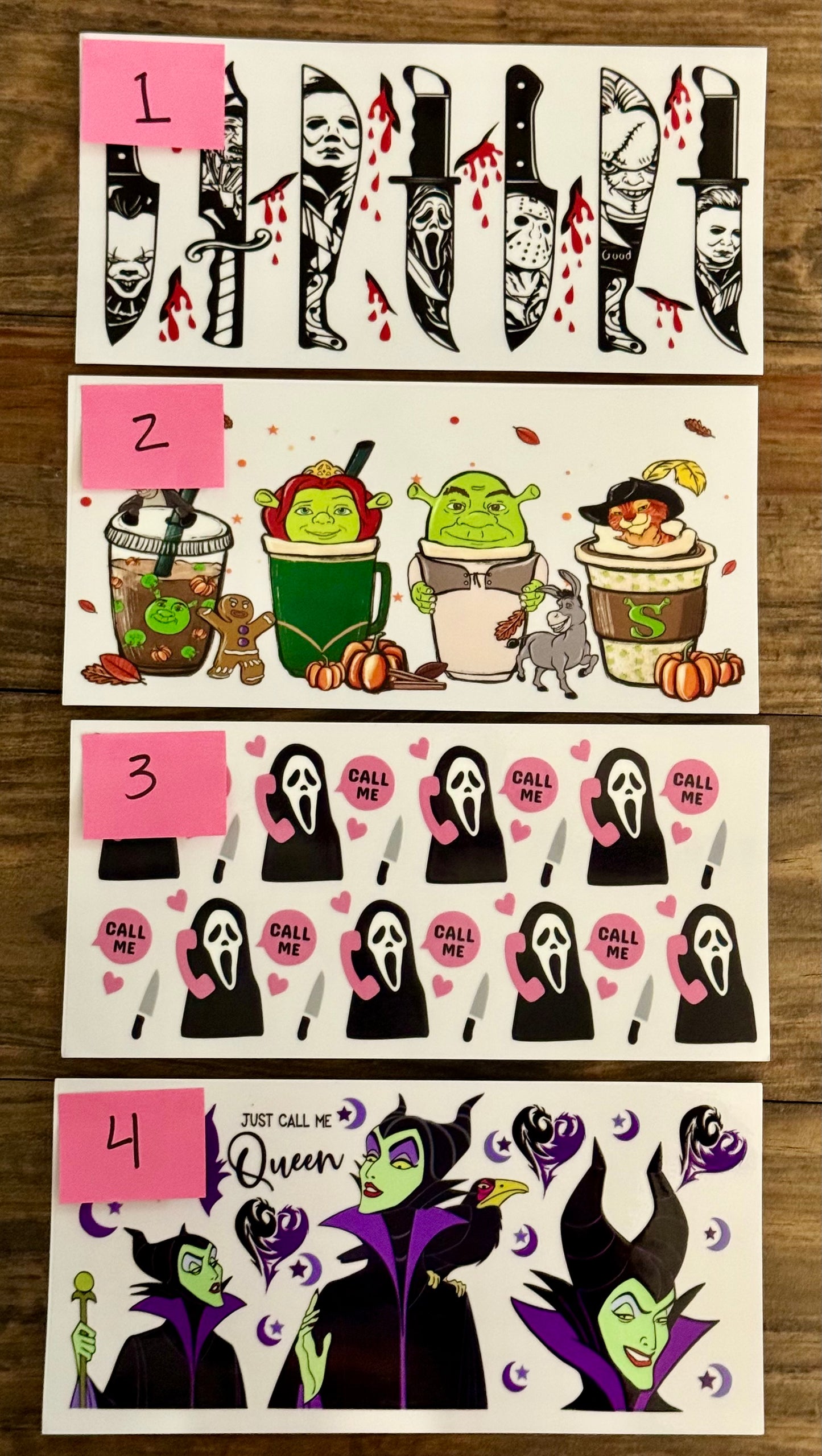 "Halloween Characters" Wraps