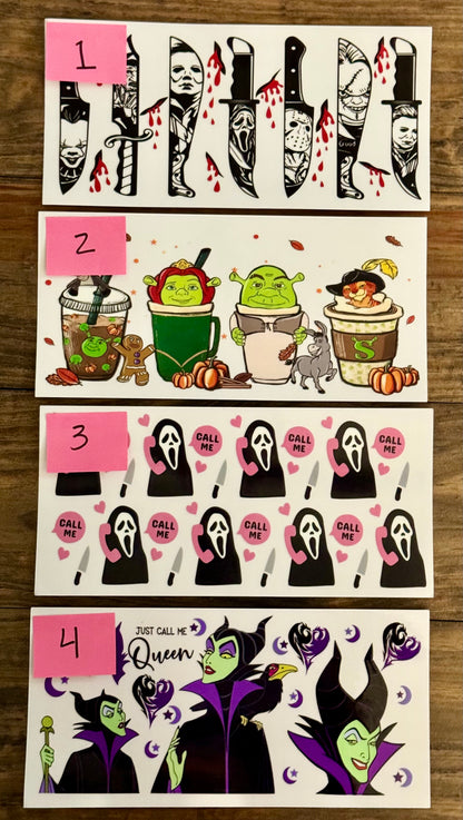 "Halloween Characters" Wraps